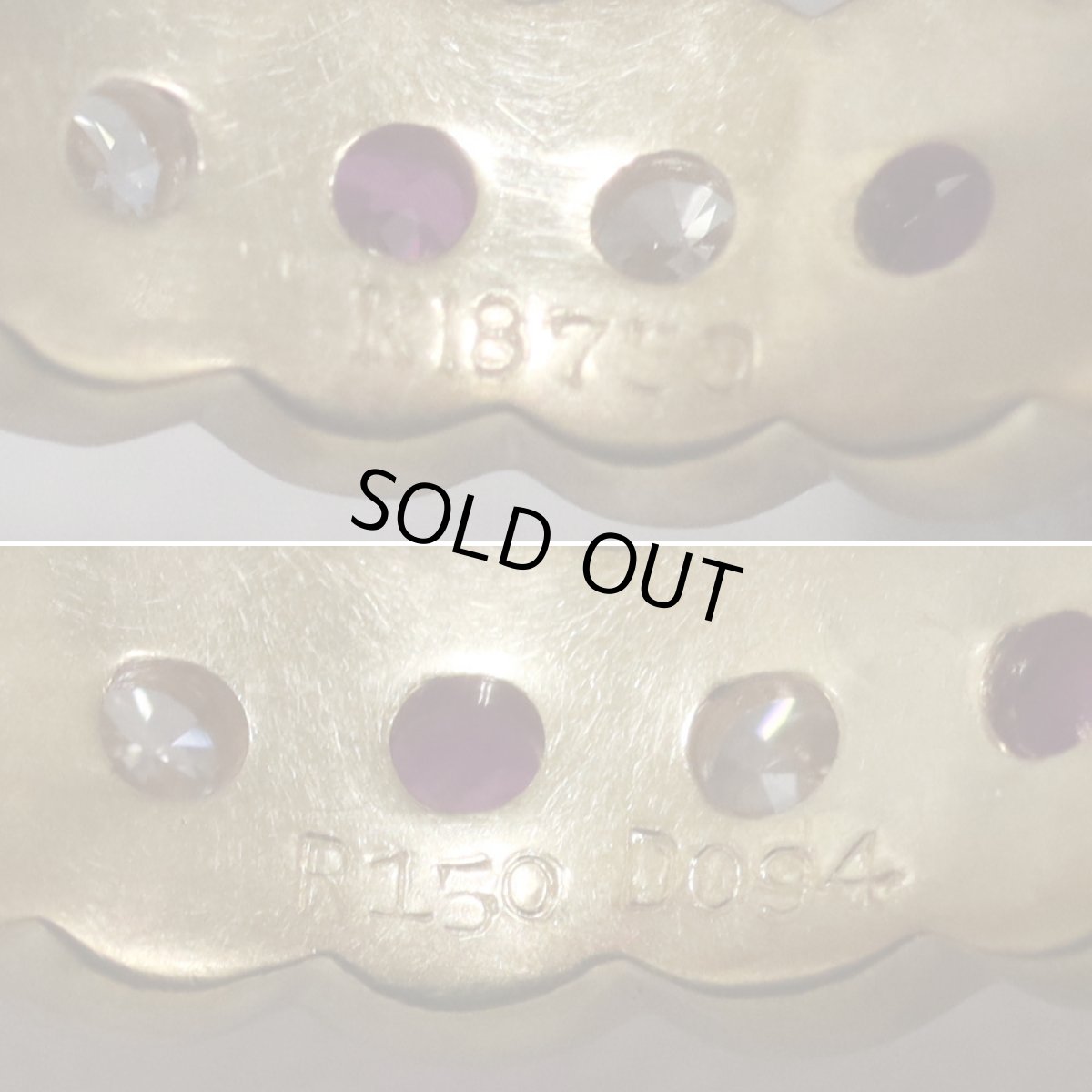 画像7: K18ルビーダイヤモンドリング R1.50 D0.94 6.5g #12 (7)