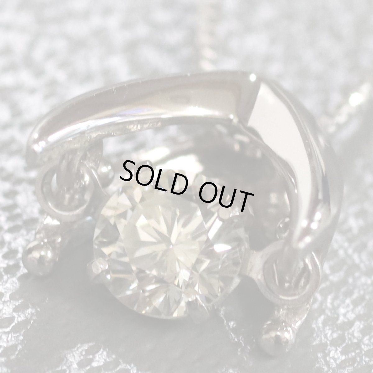 画像3: K18WGダイヤモンドペンダント D0.20 1.9g (3)