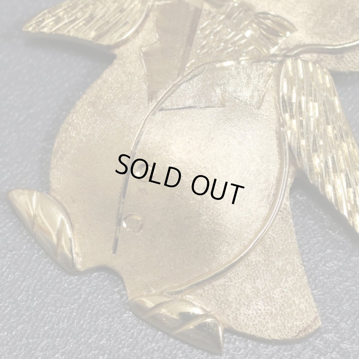 画像5: K18ダイヤモンドペンダントトップ 手彫り ペンギンモチーフ 7.7g (5)