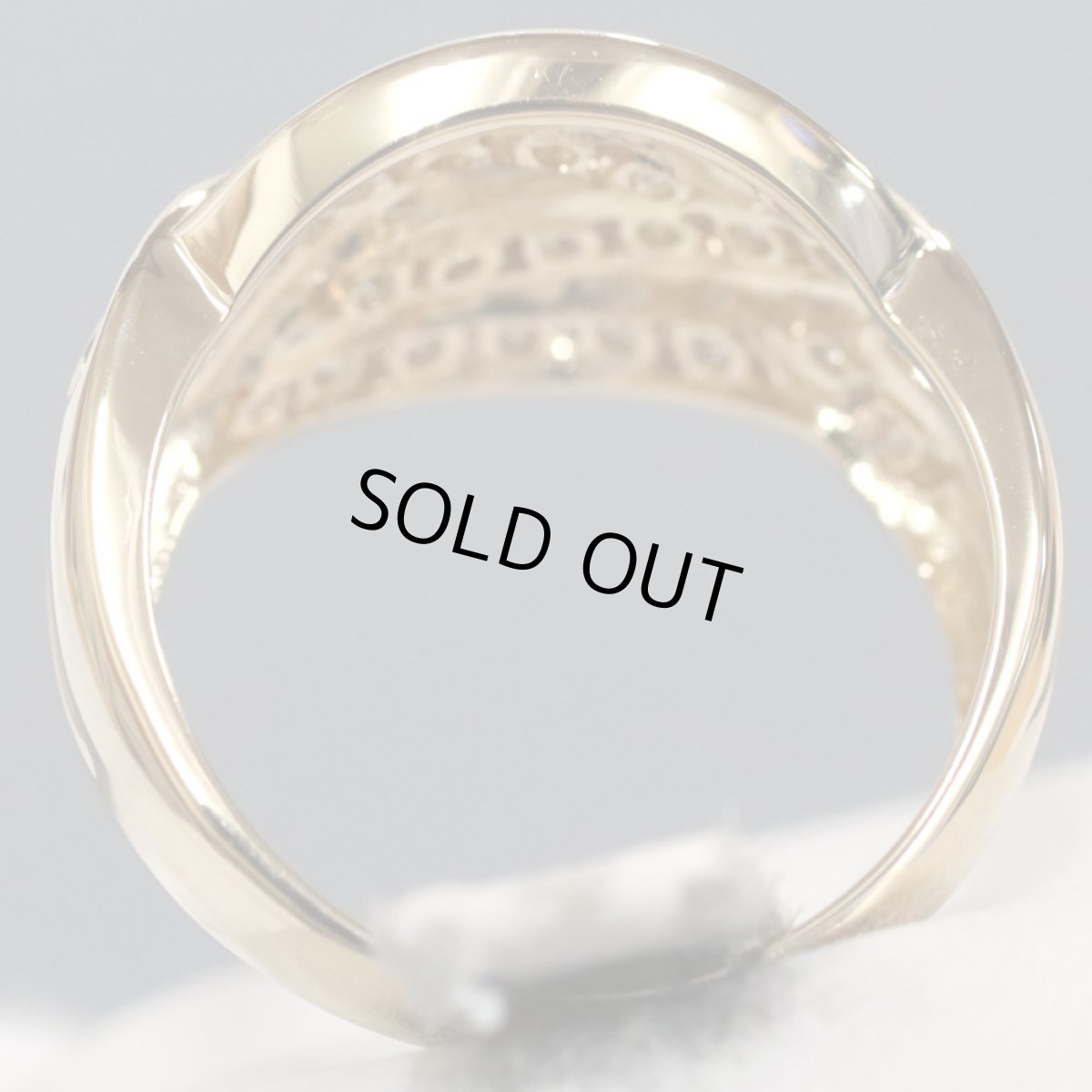 画像5: K18ダイヤモンドリング D1.00 6.1g #12 (5)