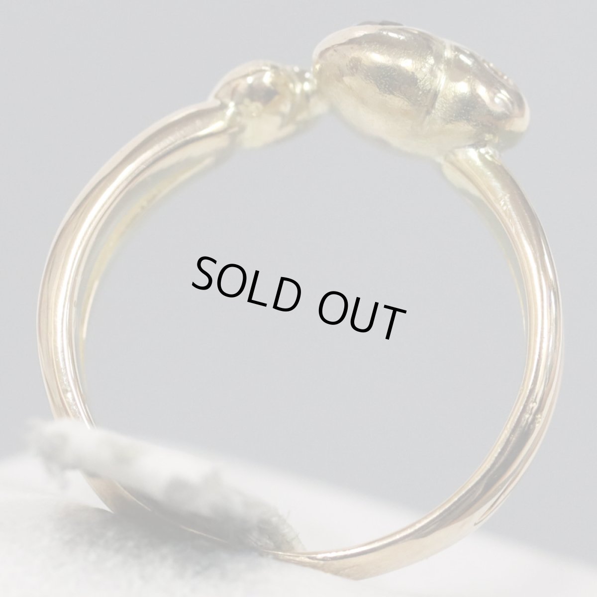 画像5: K18ガーネットダイヤモンドリング 4.7g #11 (5)