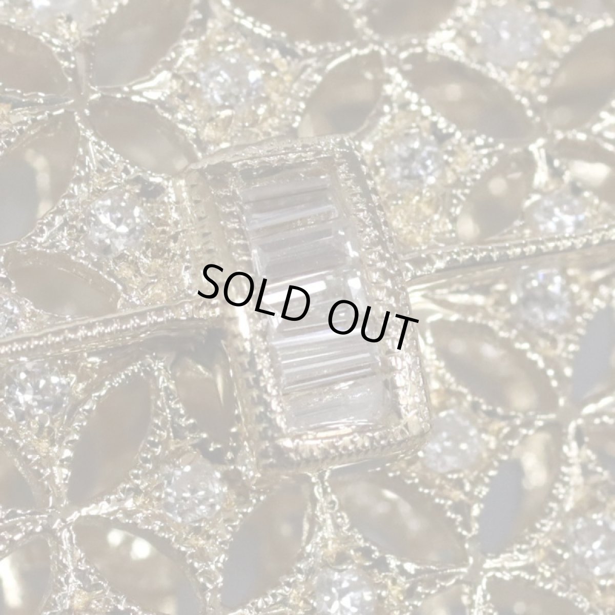 画像4: K18ダイヤモンドペンダントトップ チェーンバッグモチーフ D0.79 16.2g (4)