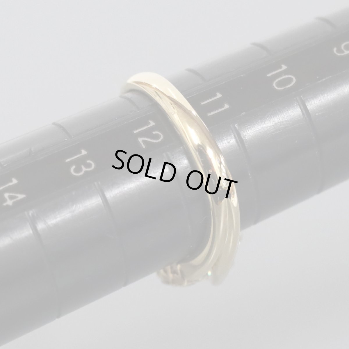 画像8: 750ルビーダイヤモンドリング R0.29 D0.30 D0.46 4.9g #11.5 (8)