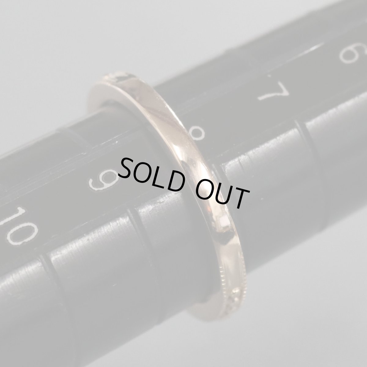 画像8: K18PGダイヤモンドリング D0.15 2.6g #8 (8)