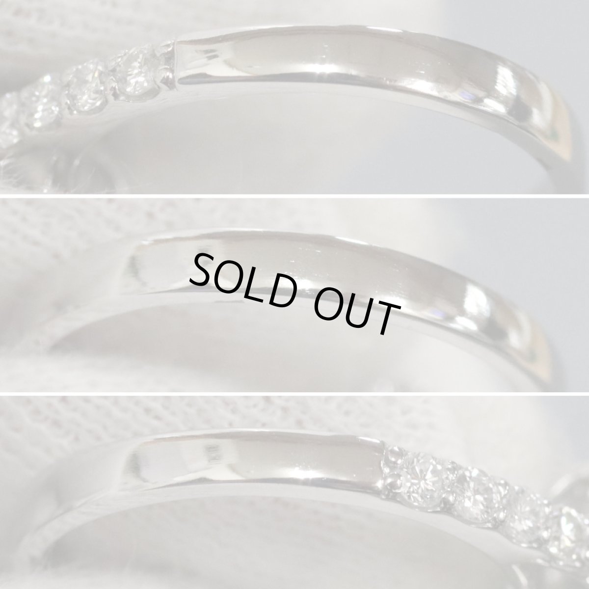 画像6: Pt950グランディディエライトダイヤモンドリング 0.31 D0.89 5.1g #12 (6)