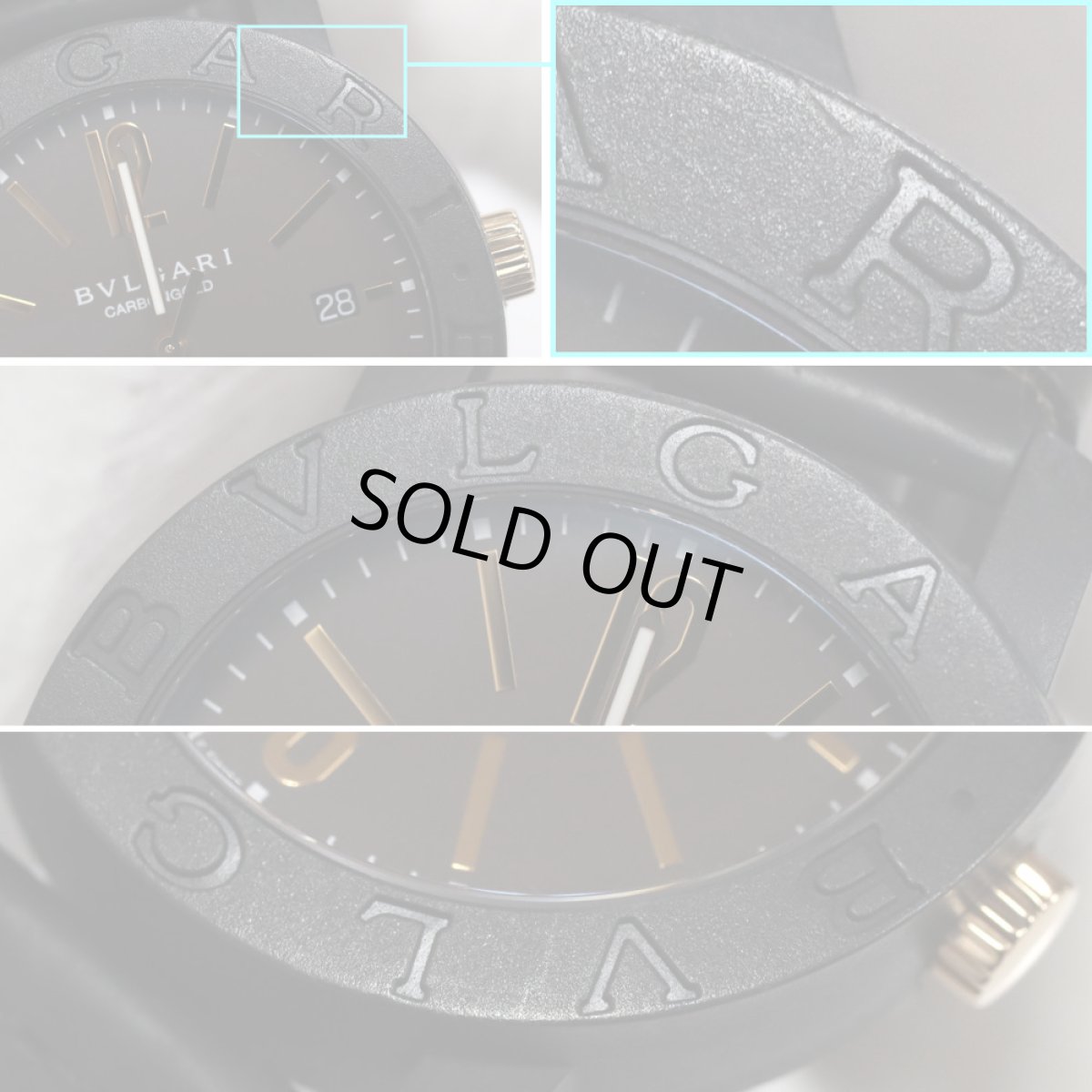 画像4: ブルガリ・ブルガリ カーボンゴールド(BB40CL) (4)