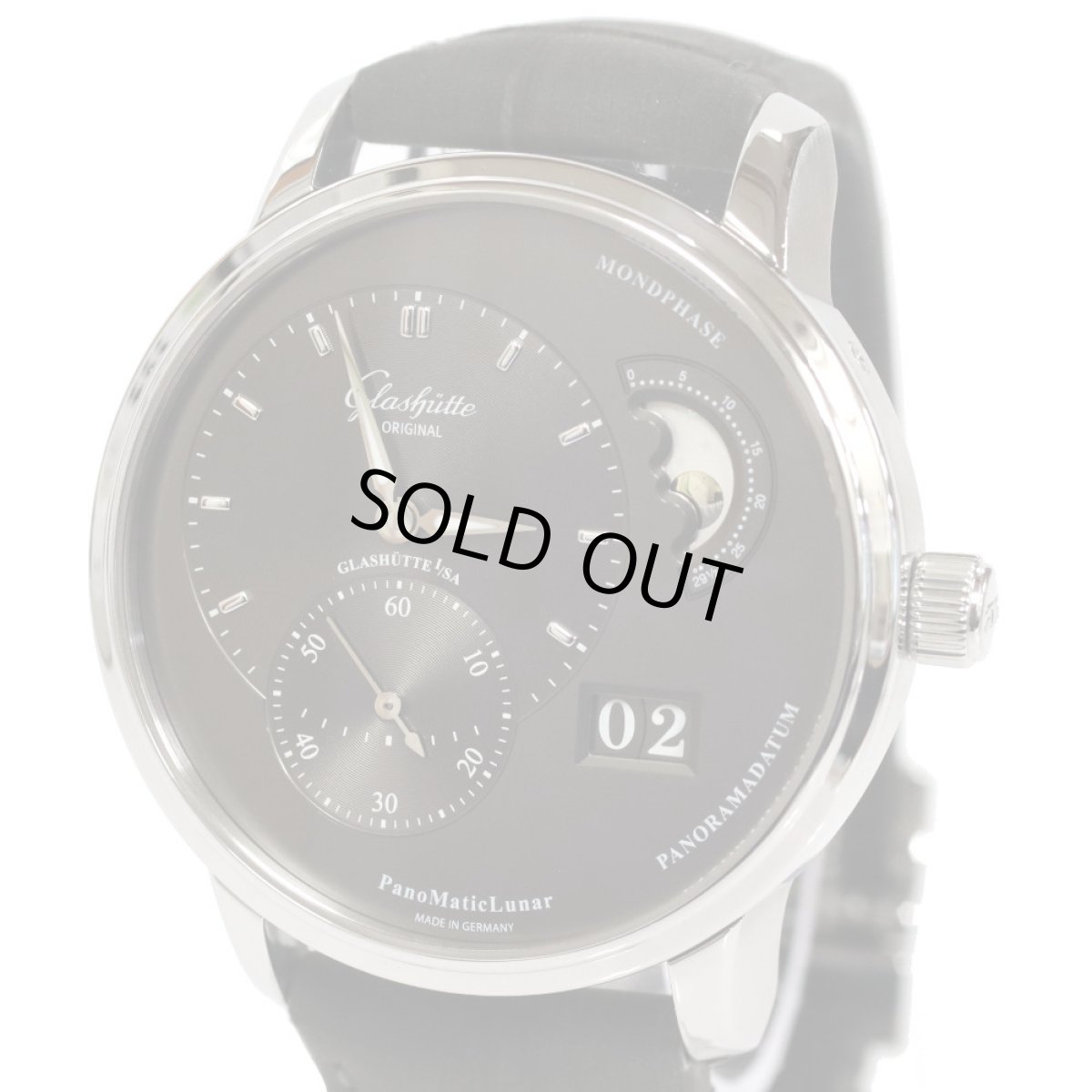 画像1: グラスヒュッテ・オリジナル パノマティックルナ(1-90-02-43-32-05) (1)