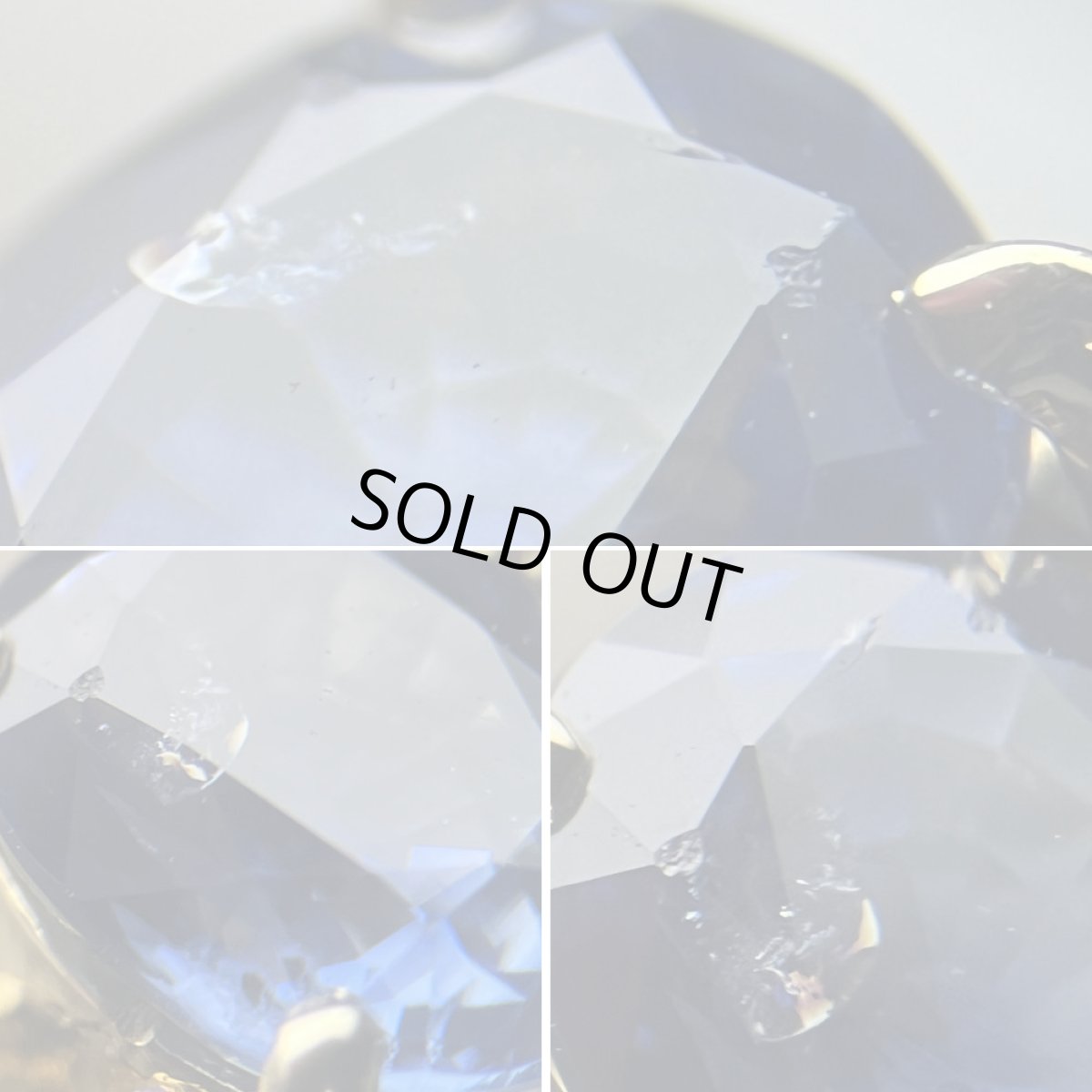 画像4: K18サファイアダイヤモンドリング S0.55 D0.43 4.2g #12 (4)