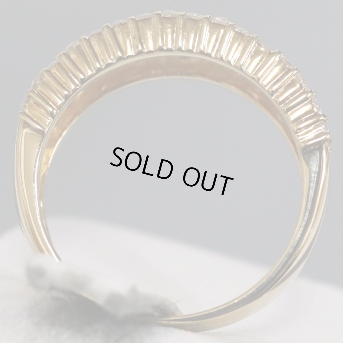 画像5: K18ルビーダイヤモンドリング D0.67 3.8g #12 (5)