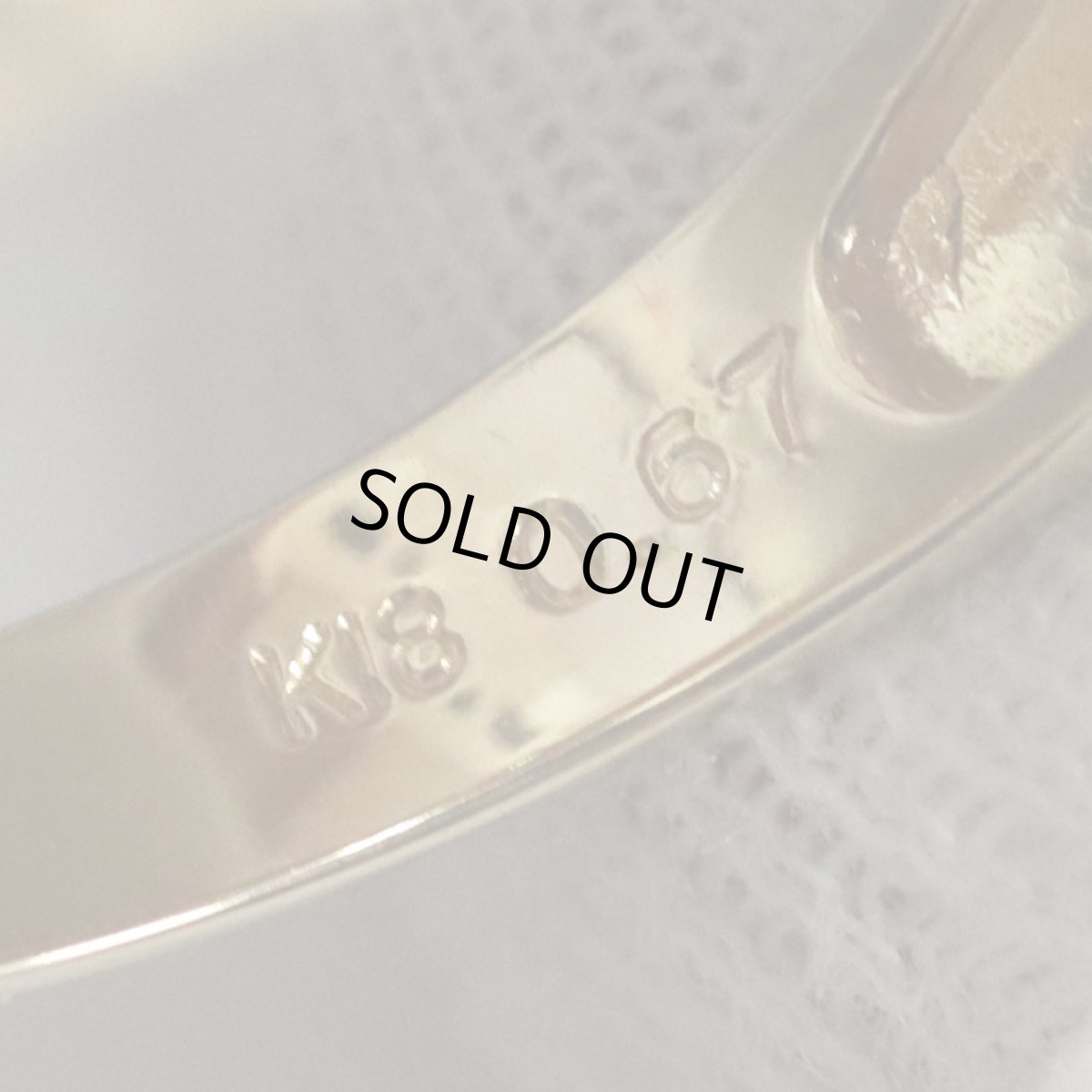 画像7: K18ルビーダイヤモンドリング D0.67 3.8g #12 (7)