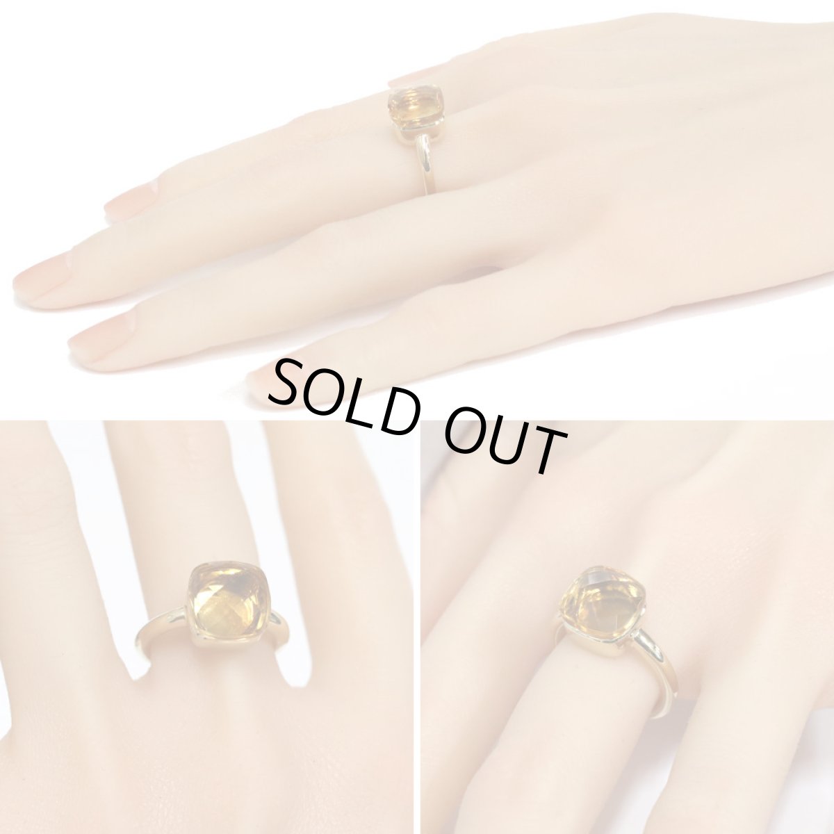 画像10: K18シトリンリング 9.3g 約#14 (10)