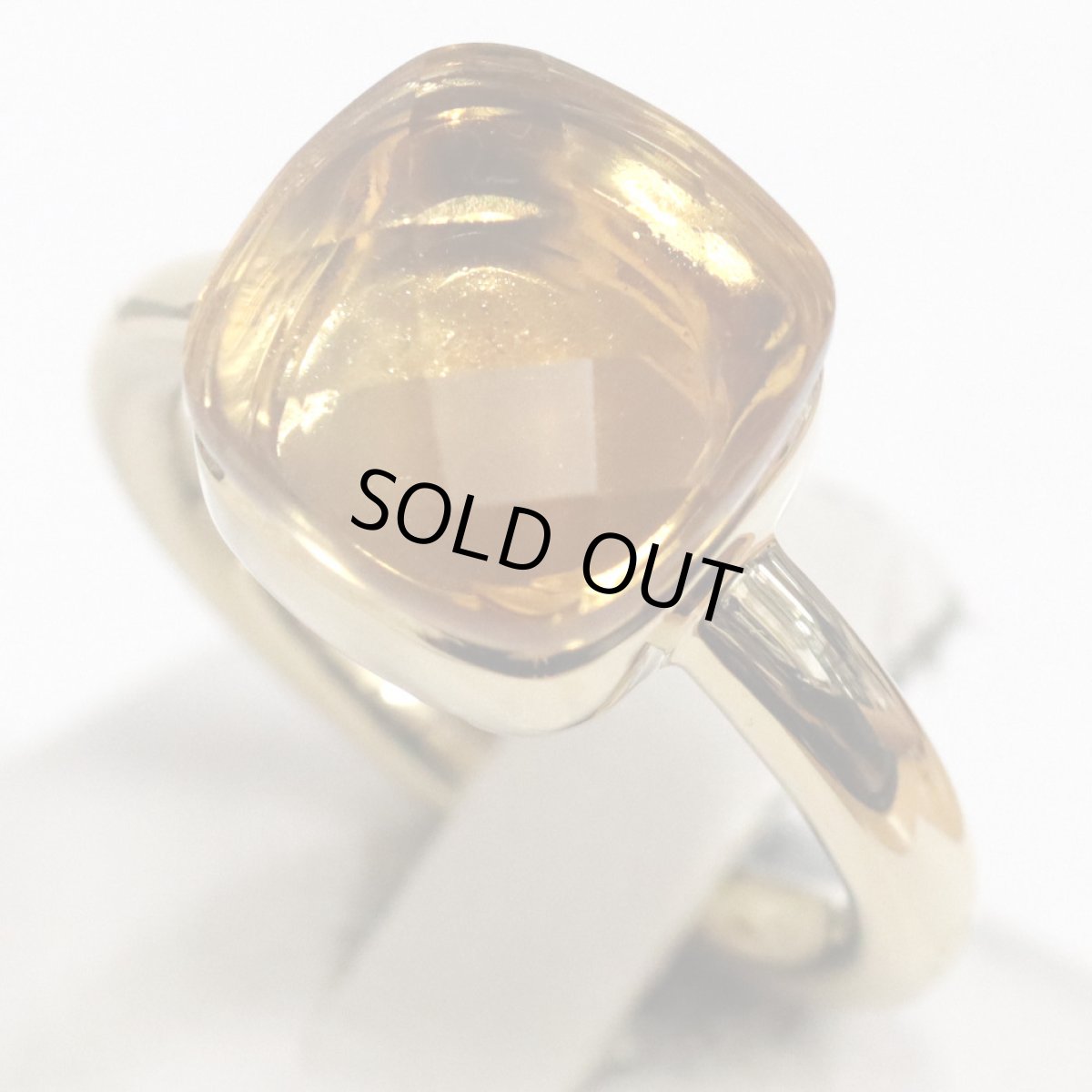 画像3: K18シトリンリング 9.3g 約#14 (3)