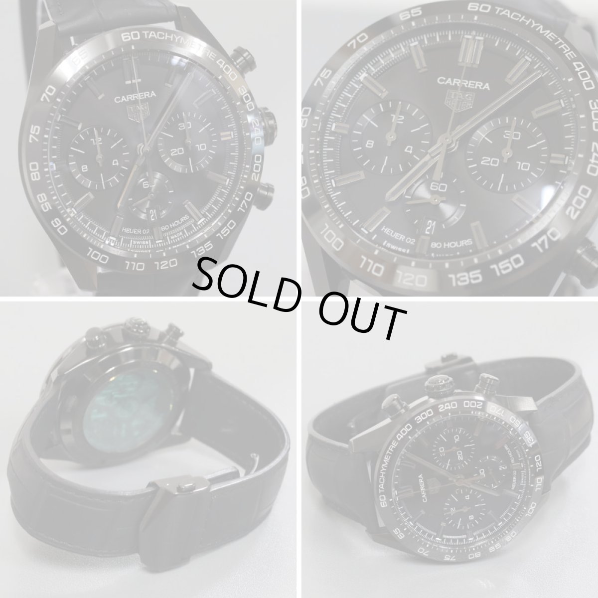 画像2: カレラ キャリバー ホイヤー02 ジャパンブラックエディション(CBN2A1G.FC6501) (2)