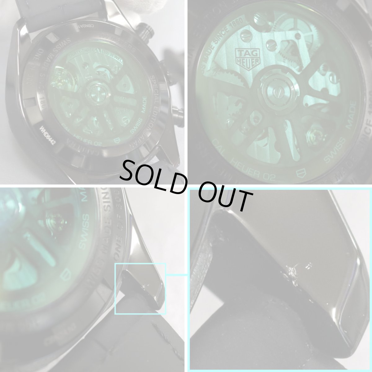 画像8: カレラ キャリバー ホイヤー02 ジャパンブラックエディション(CBN2A1G.FC6501) (8)