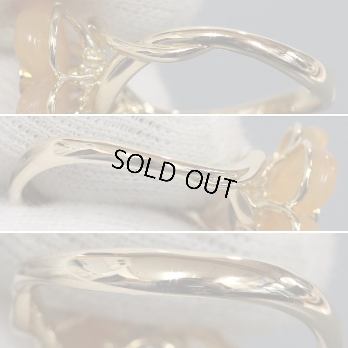 画像5: サルヴァトーレ・フェラガモ 750ファイヤーオパールダイヤモンドリング 4.6g #14 (5)