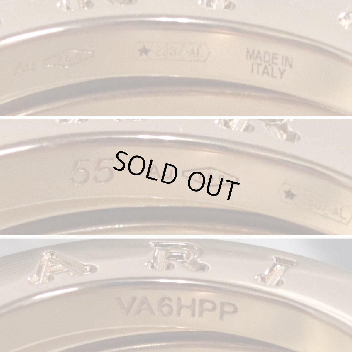 画像6: ビー・ゼロワン 3バンドリング パヴェダイヤモンド(358965) (6)