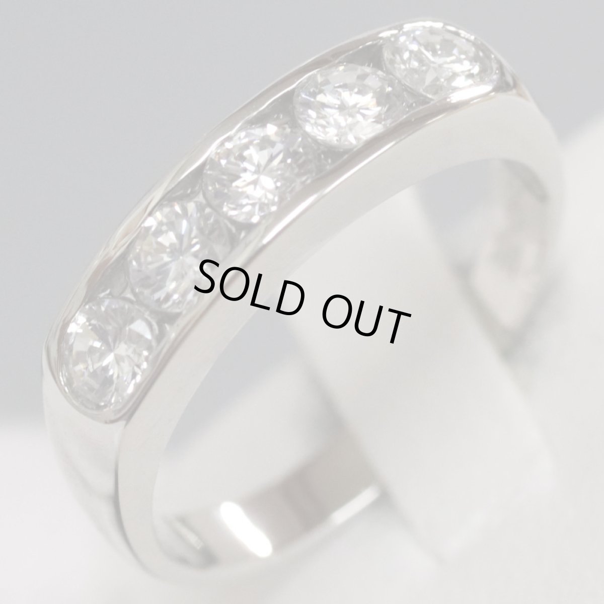 画像4: Pt900ダイヤモンドリング D1.03 6.0g #16.5 (4)