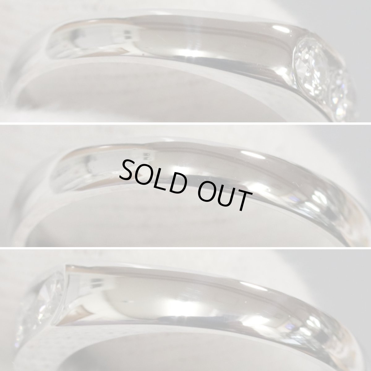 画像6: Pt900ダイヤモンドリング D1.03 6.0g #16.5 (6)