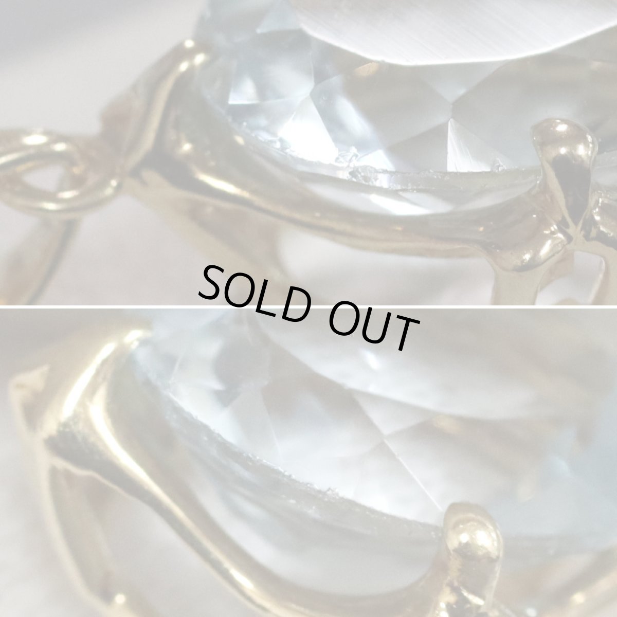 画像5: K18ブルートパーズペンダントトップ 2.8g (5)