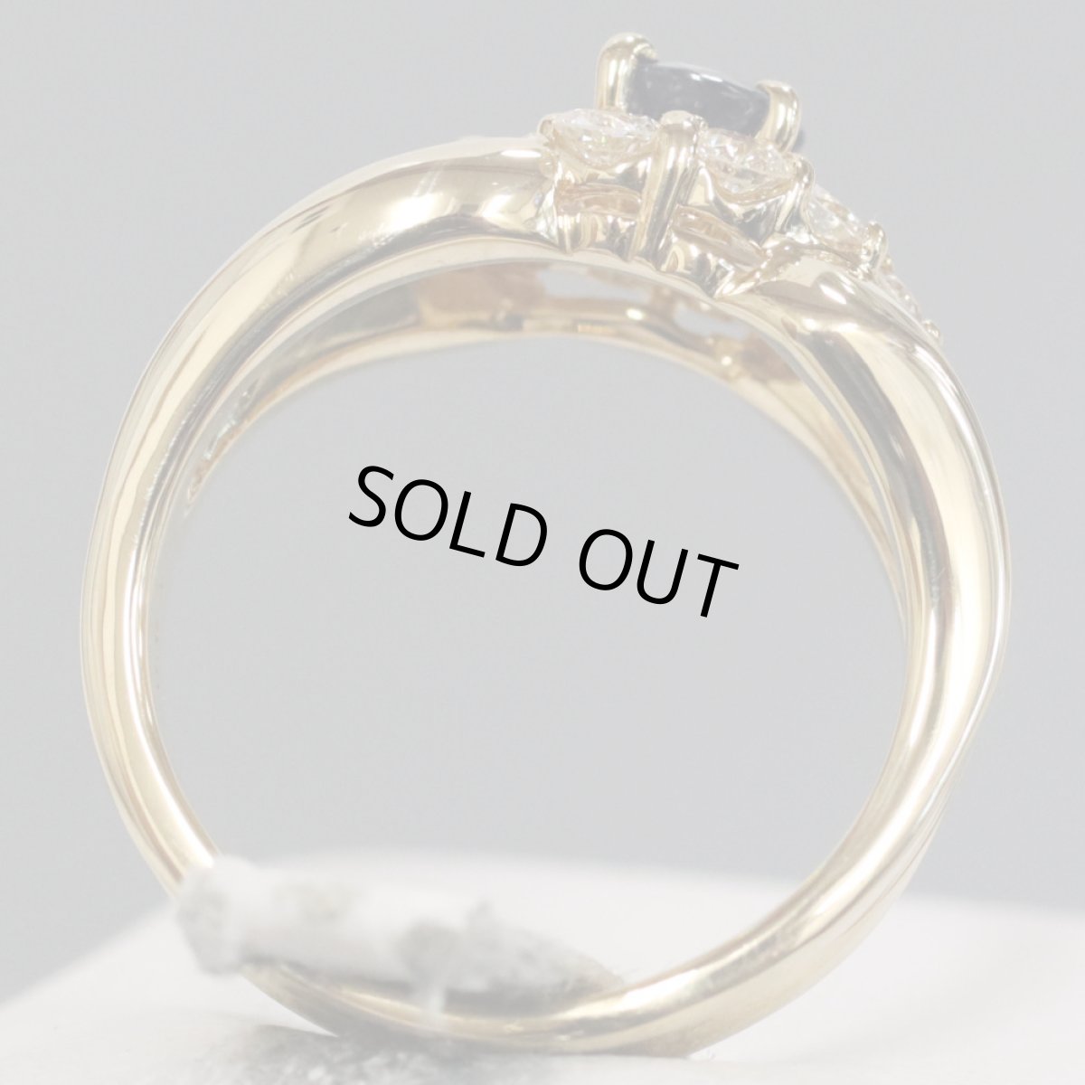 画像5: ミラショーン 750サファイアダイヤモンドリング S0.50 D0.62 7.2g #10 (5)