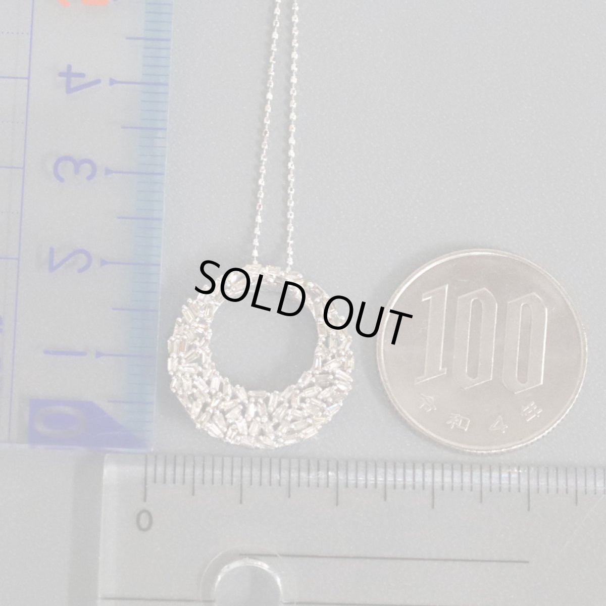 画像10: K18WGブラウンダイヤモンドペンダント D0.55 3.6g (10)