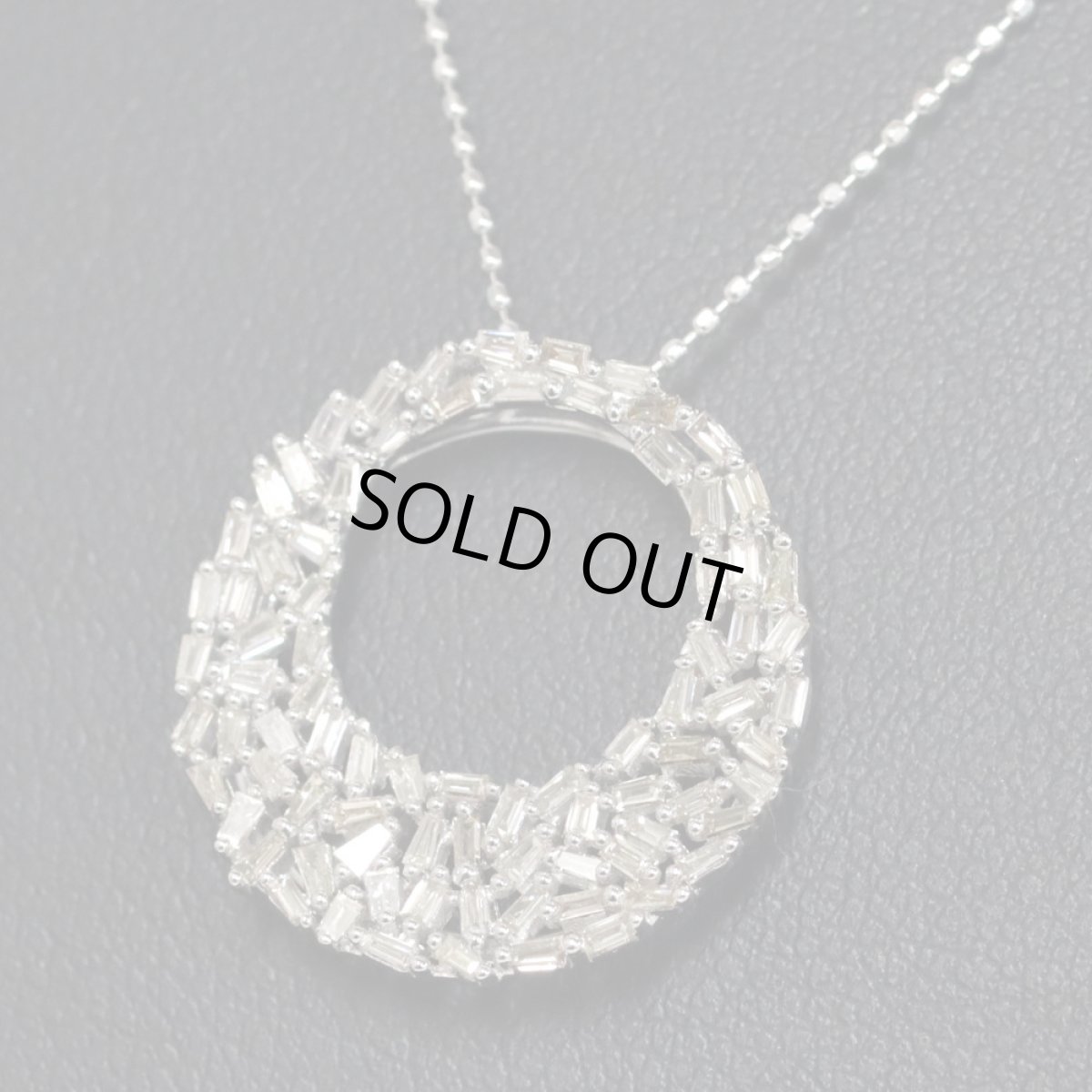 画像7: K18WGブラウンダイヤモンドペンダント D0.55 3.6g (7)