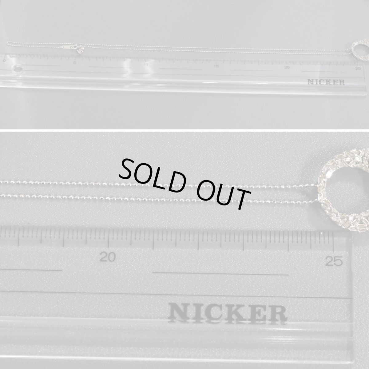 画像9: K18WGブラウンダイヤモンドペンダント D0.55 3.6g (9)