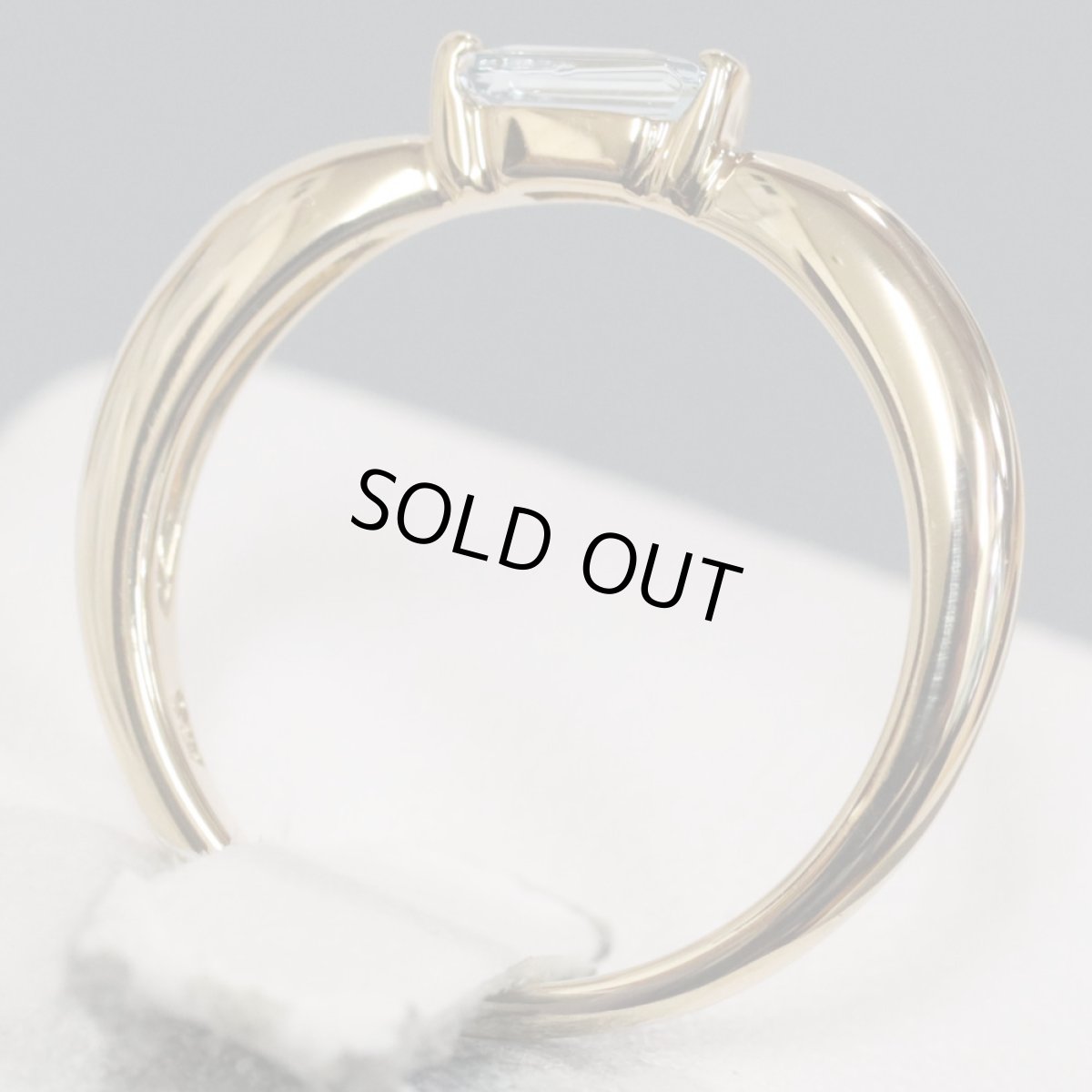 画像4: ヴァンドーム K18アクアマリンリング 2.6g #9 (4)