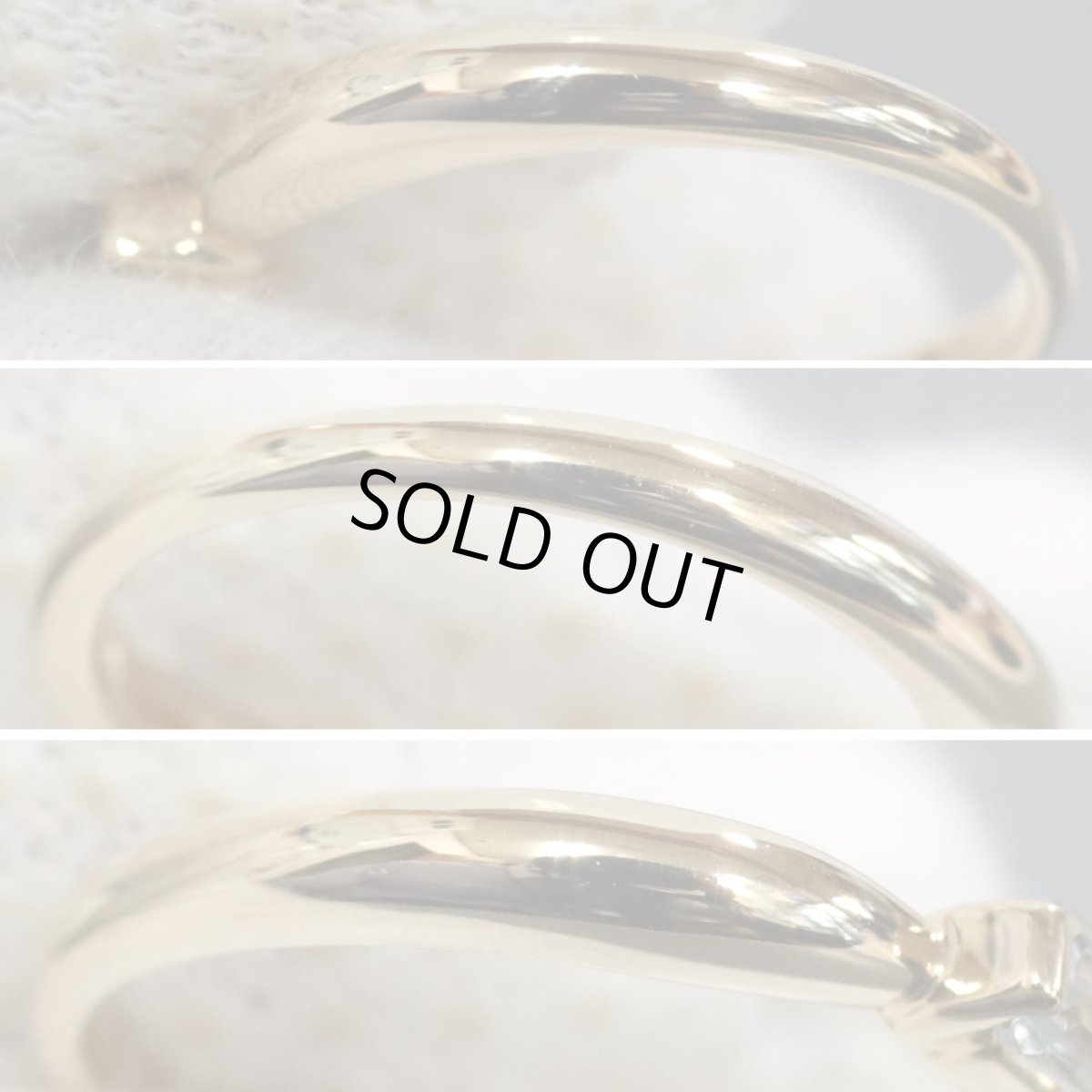 画像5: ヴァンドーム K18アクアマリンリング 2.6g #9 (5)