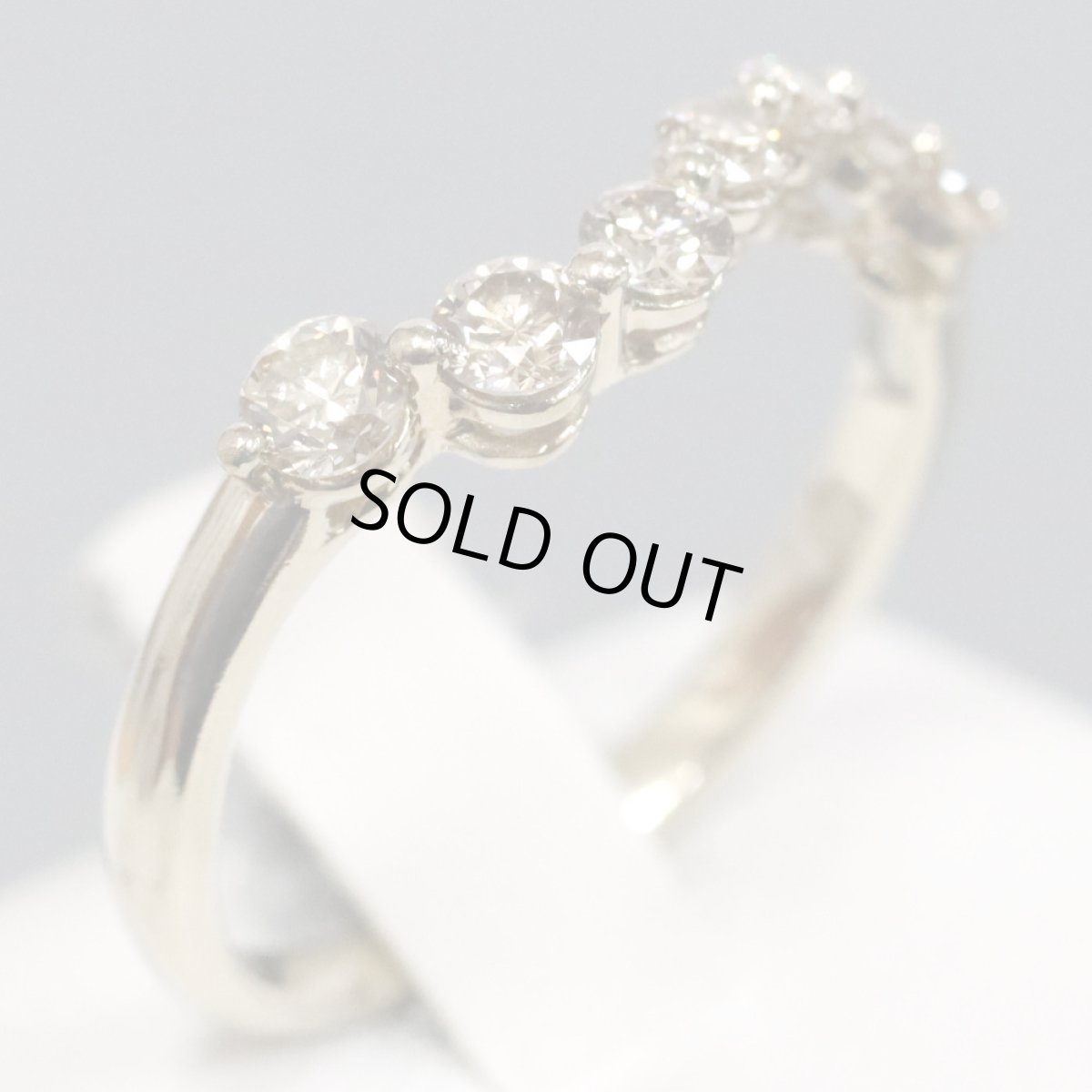 画像3: K18ブラウンダイヤモンドリング D0.52 2.8g #14.5 (3)