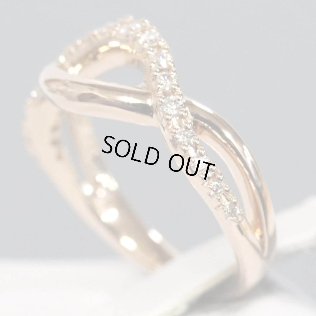 画像2: ヨンドシー K18PGダイヤモンドリング 4.0g #8 (2)