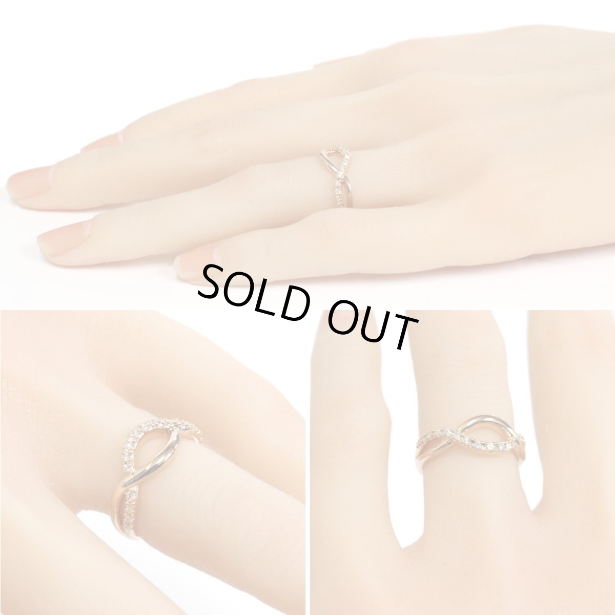 画像9: ヨンドシー K18PGダイヤモンドリング 4.0g #8 (9)