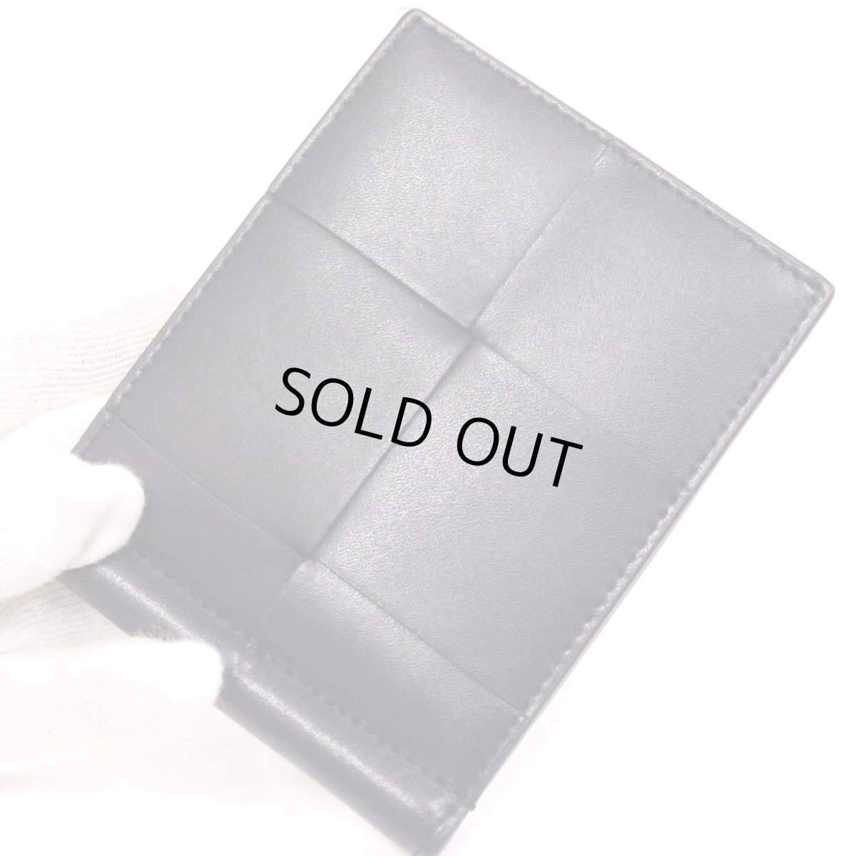 画像3: ボッテガ・ヴェネタ カセット マネークリップ付き二つ折りウォレット (3)