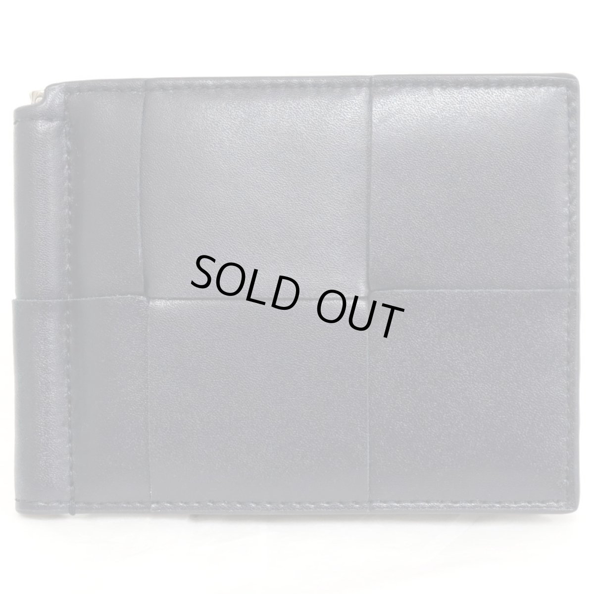 画像4: ボッテガ・ヴェネタ カセット マネークリップ付き二つ折りウォレット (4)