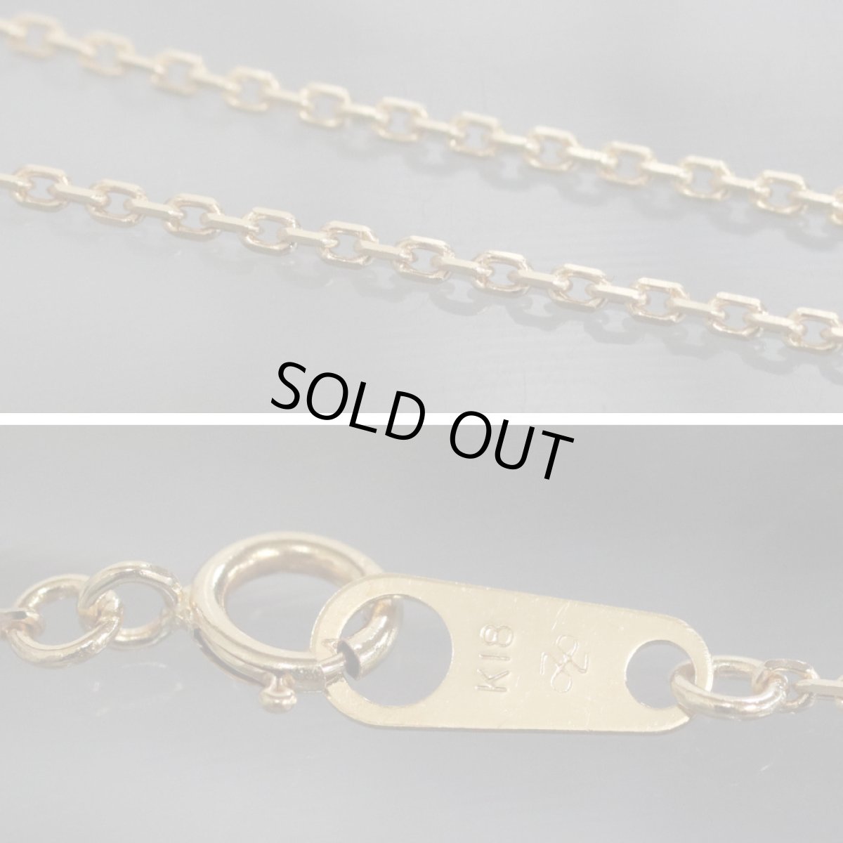 画像7: K18/Pt850ダイヤモンドペンダント D0.08 4.1g (7)