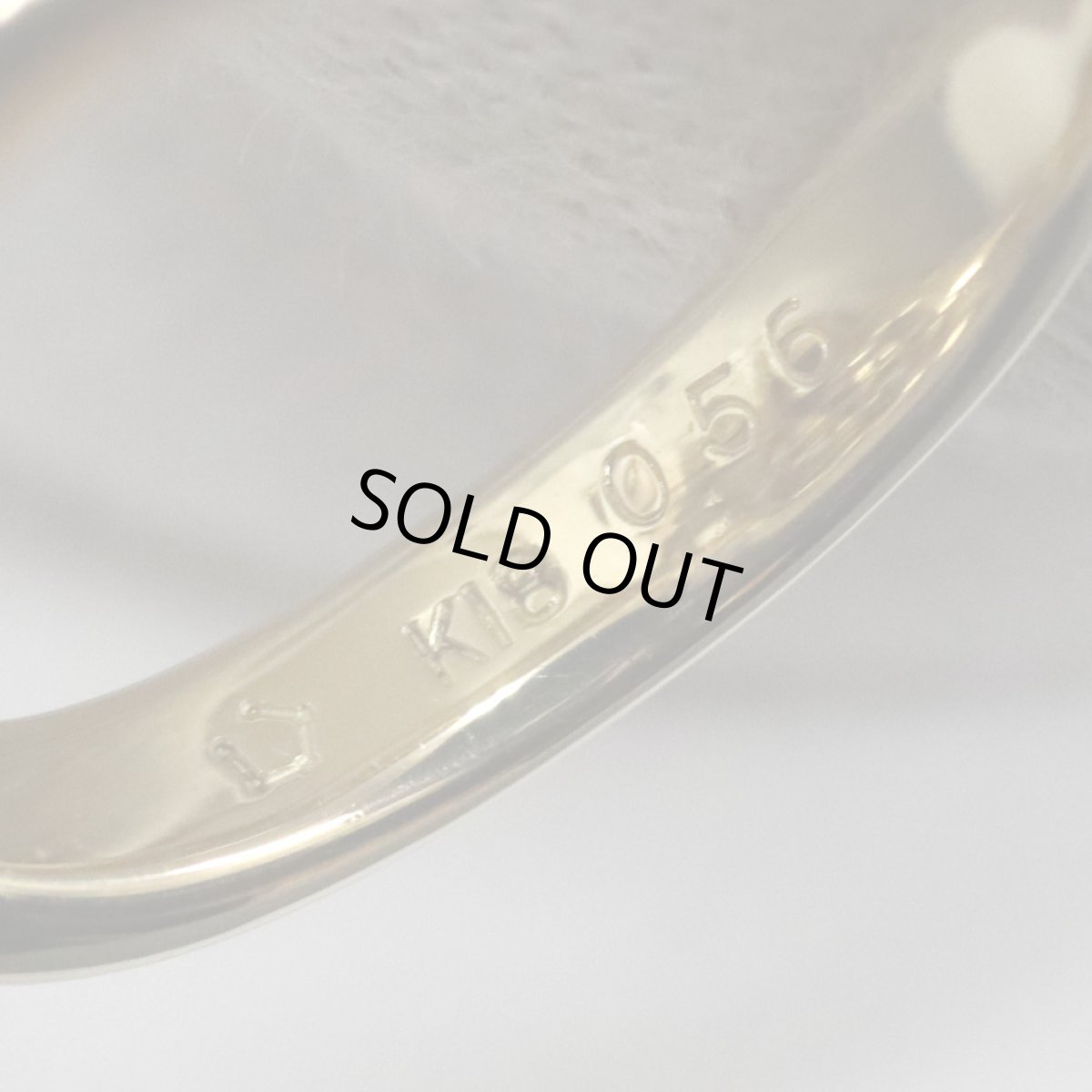 画像7: 星の砂 K18ダイヤモンドリング D0.56 7.5g #12 (7)