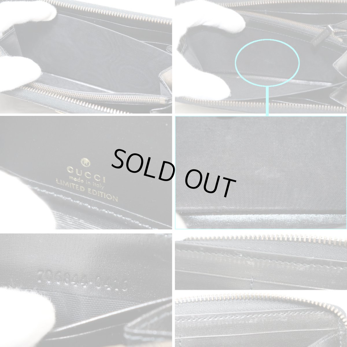 画像8: グッチ オフィディア ジップアラウンドウォレット(706844)日本限定/パイソン (8)