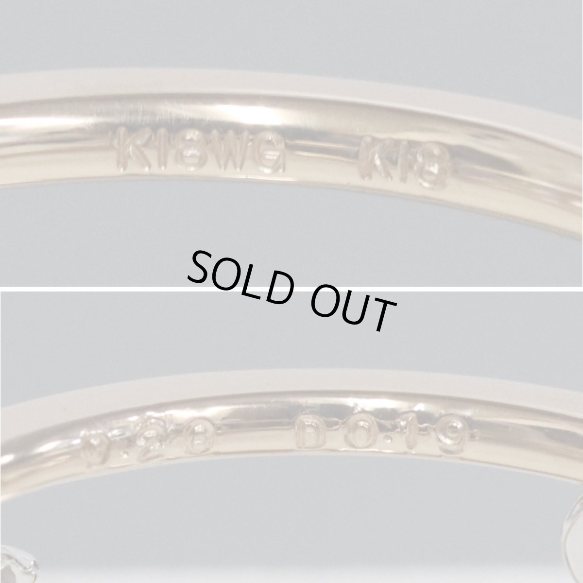 画像6: K18PG/K18WGピンクサファイアダイヤモンドリング PS0.20 D0.19 5.1g #12 (6)