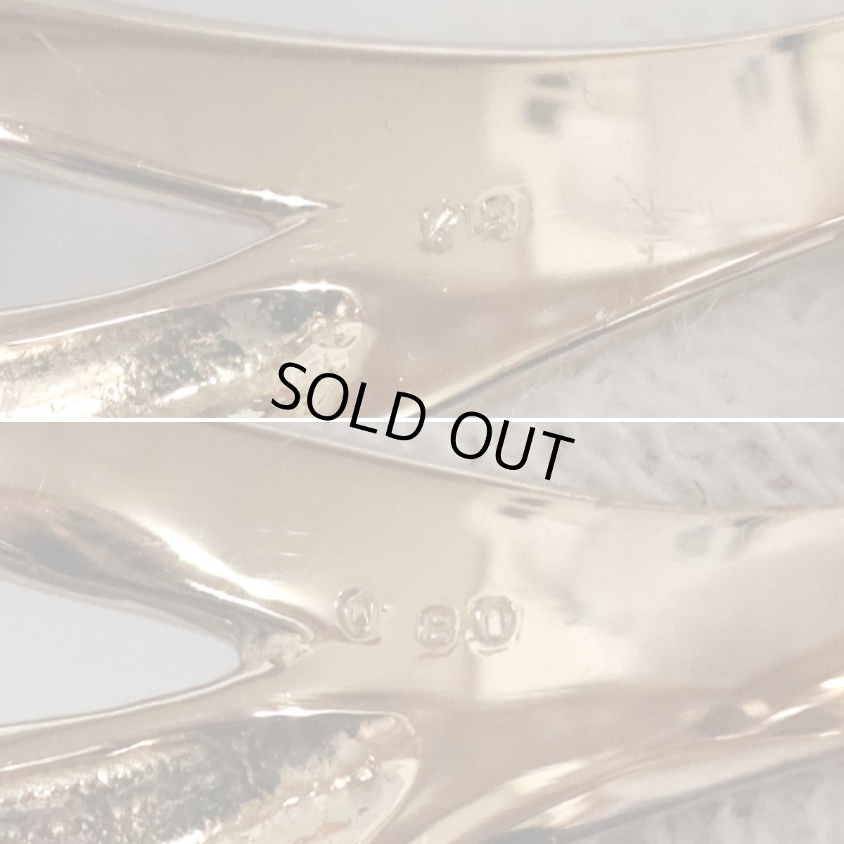 画像7: K18PGダイヤモンドリング D0.80 4.7g #16 (7)