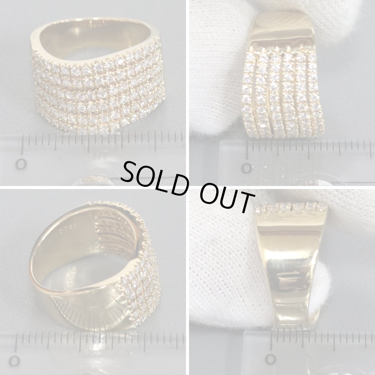 画像9: 750ダイヤモンドリング D0.92 12.5g #12 (9)