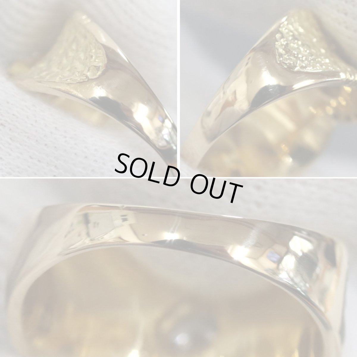 画像5: K18ダイヤモンドリング D0.34 D0.17 7.0g #15 (5)