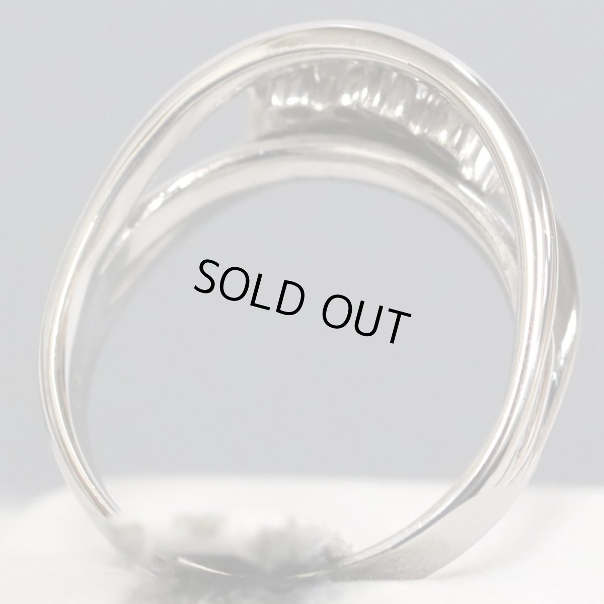 画像5: Pt900ダイヤモンドリング D0.52 10.5g #14 (5)