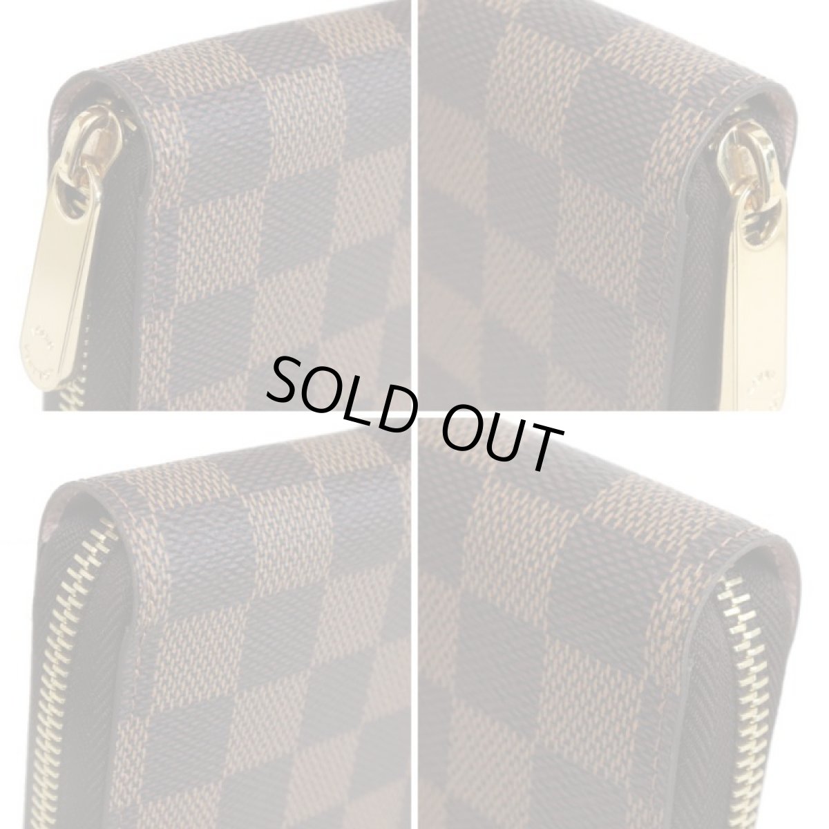 画像4: ジッピー・ウォレット(N60046)ダミエ・エベヌ/ローズ・バレリーヌ (4)