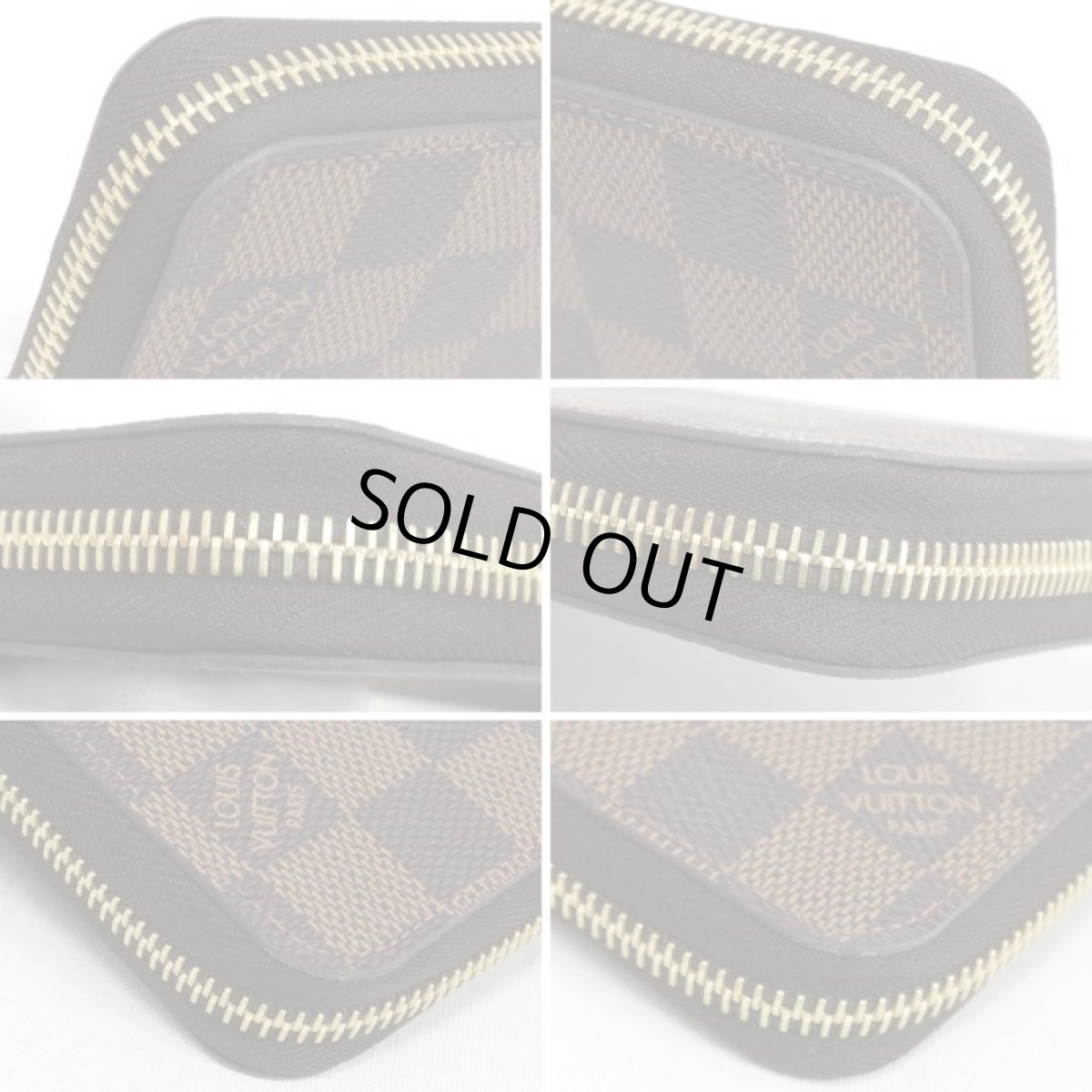 画像5: ジッピー・ウォレット(N60046)ダミエ・エベヌ/ローズ・バレリーヌ (5)