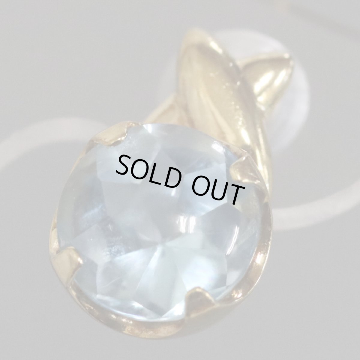 画像3: K18ブルートパーズピアス BT2.50×2 4.2g (3)