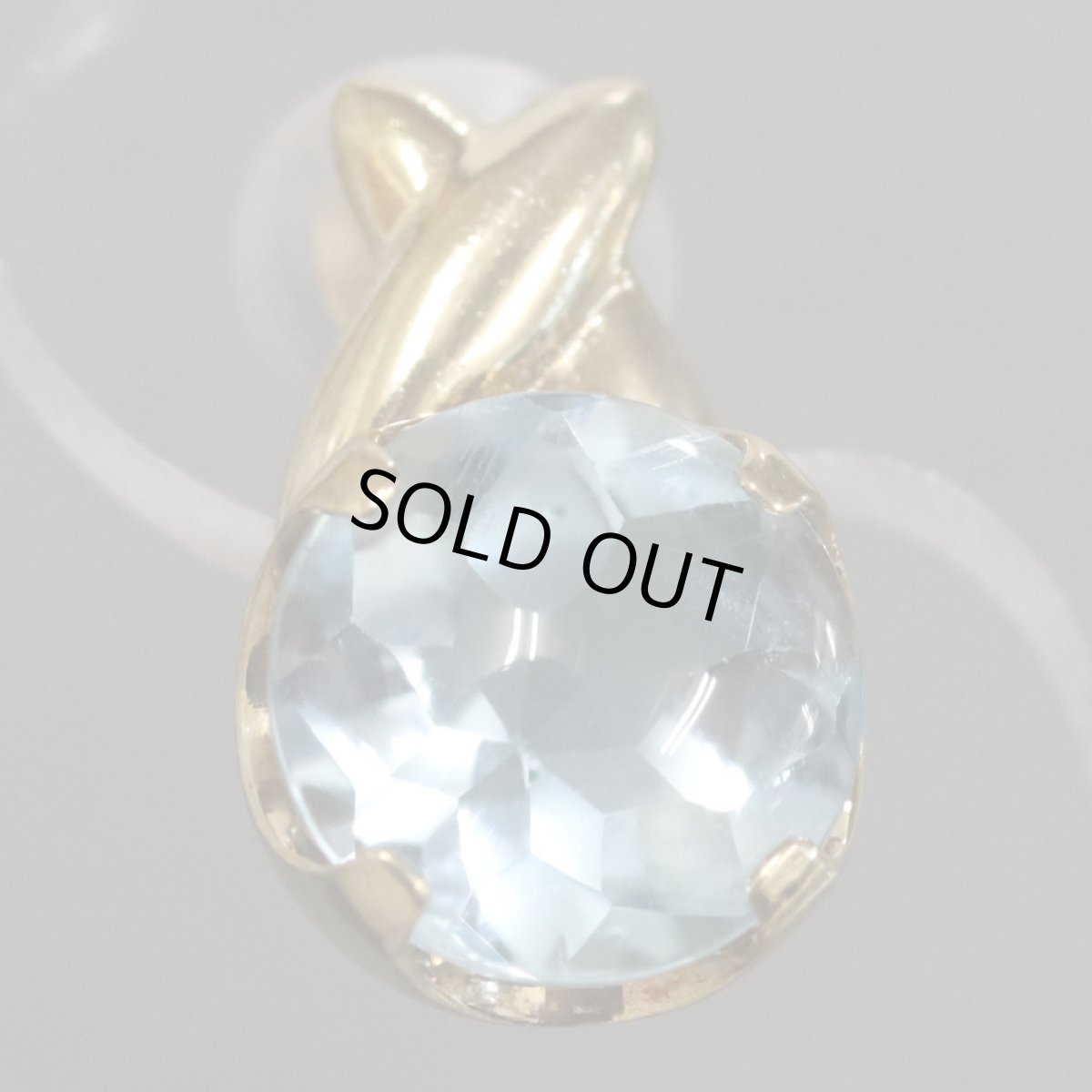 画像4: K18ブルートパーズピアス BT2.50×2 4.2g (4)