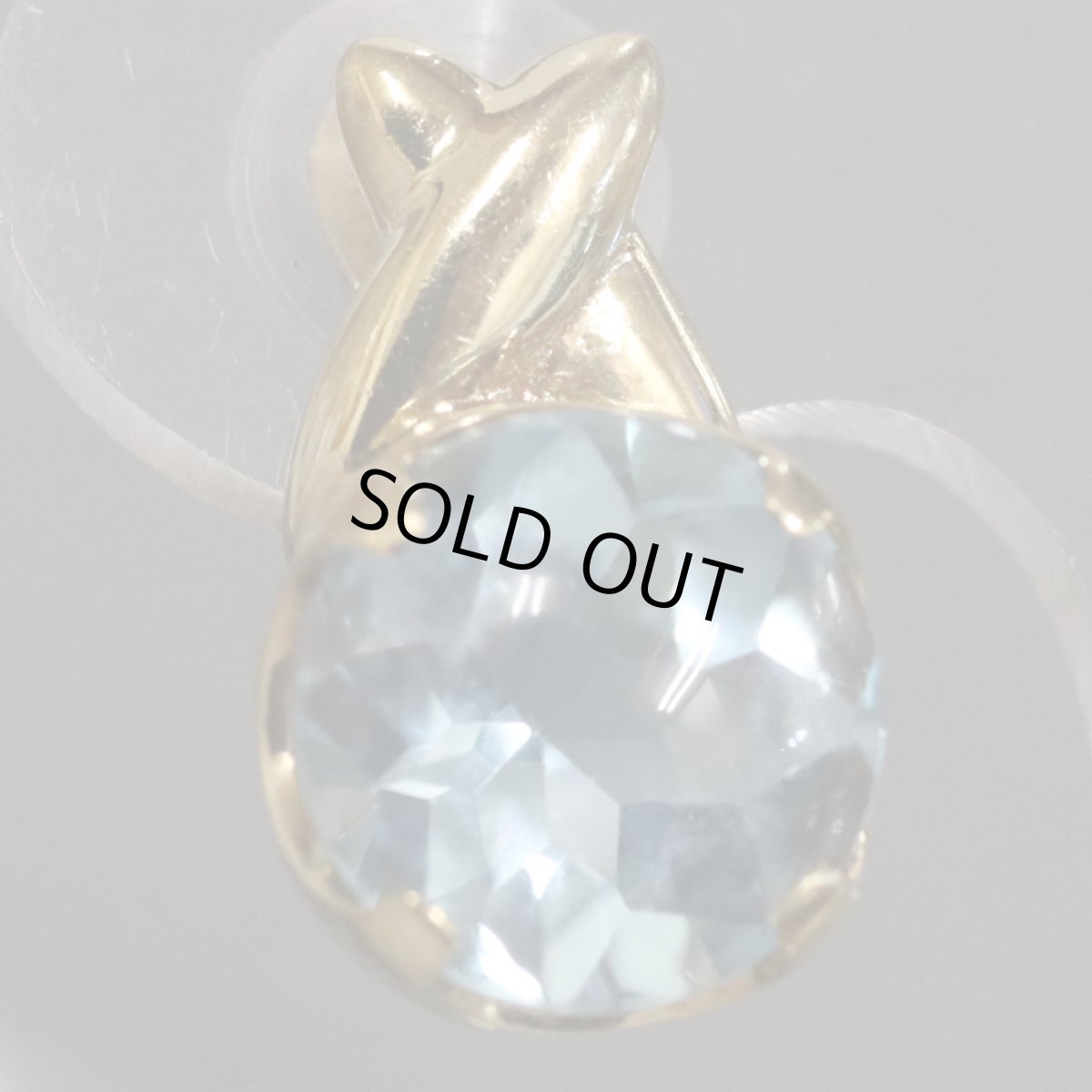 画像6: K18ブルートパーズピアス BT2.50×2 4.2g (6)