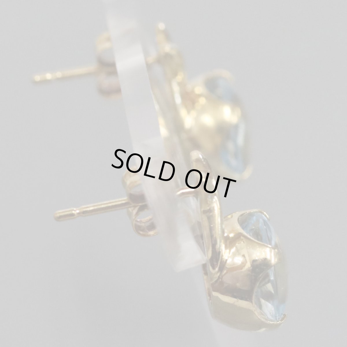 画像7: K18ブルートパーズピアス BT2.50×2 4.2g (7)