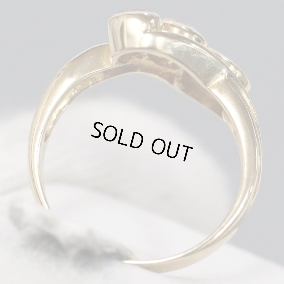 画像5: K18ブラウンダイヤモンドリング D1.02 4.1g #11 (5)