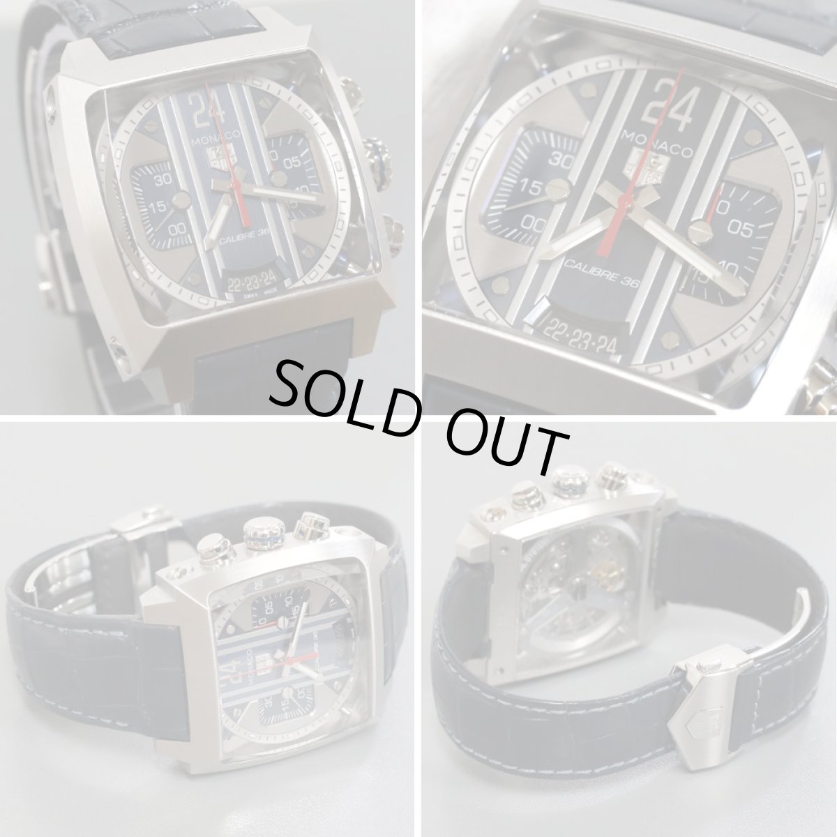 画像2: モナコ24 キャリバー36 クロノグラフ(CAL5111.FC6299)スティーブ・マックイーン (2)